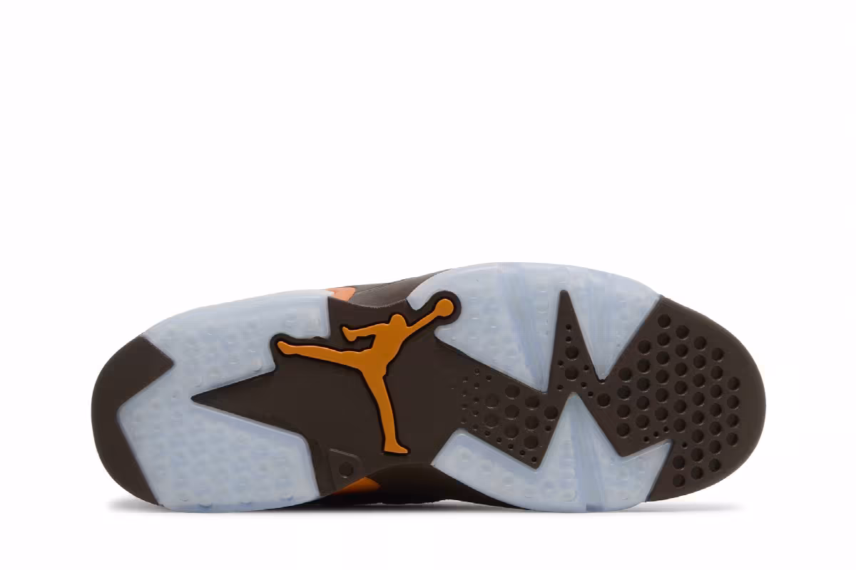 Air Jordan MVP Track Brown Magma Orange, view 5