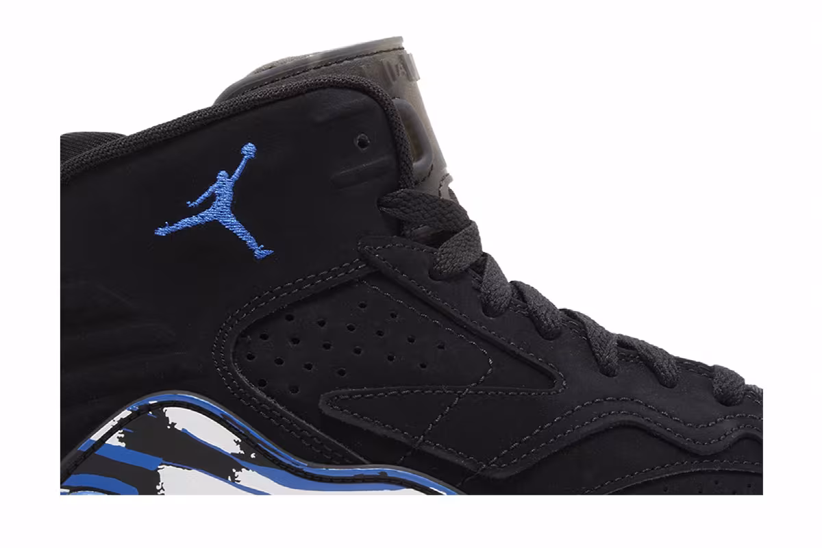 Air Jordan MVP GS Black Game Royal, view 3