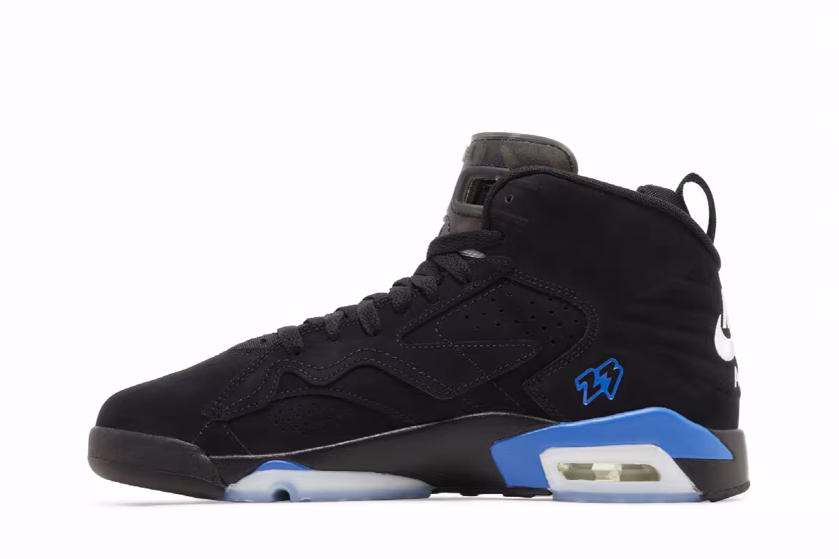 Air Jordan MVP GS Black Game Royal, view 4