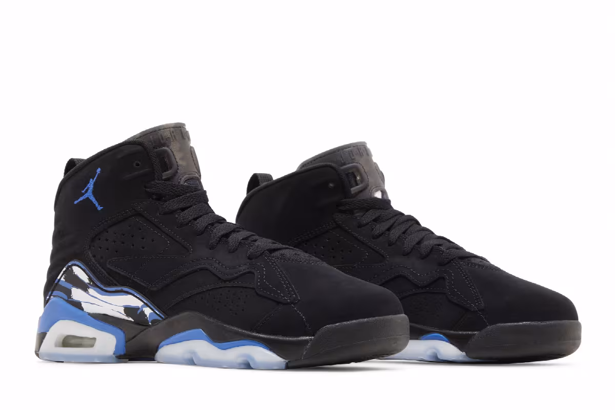 Air Jordan MVP GS Black Game Royal, view 9