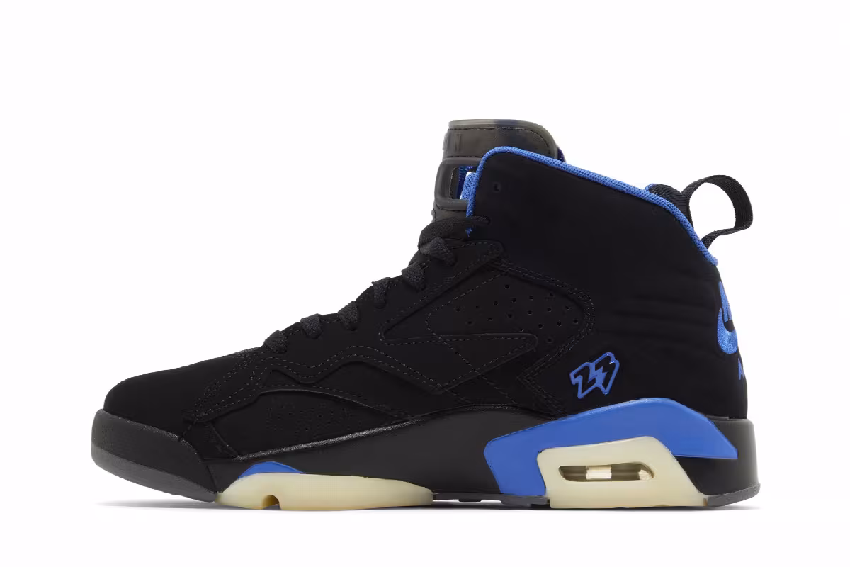 Air Jordan Women's Jordan MVP Black Varsity Royal, view 4