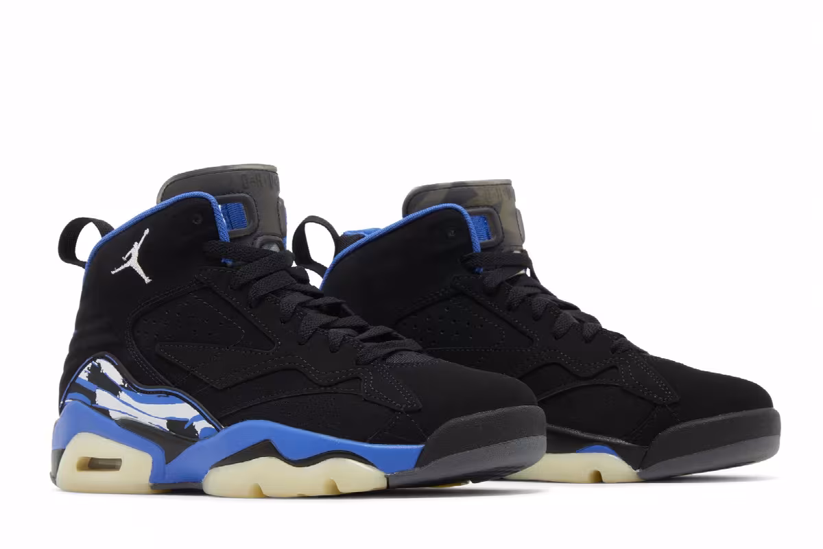 Air Jordan Women's Jordan MVP Black Varsity Royal, view 9