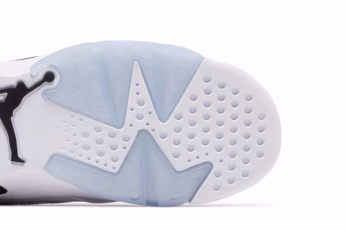 Air Jordan MVP GS White Black, view 6