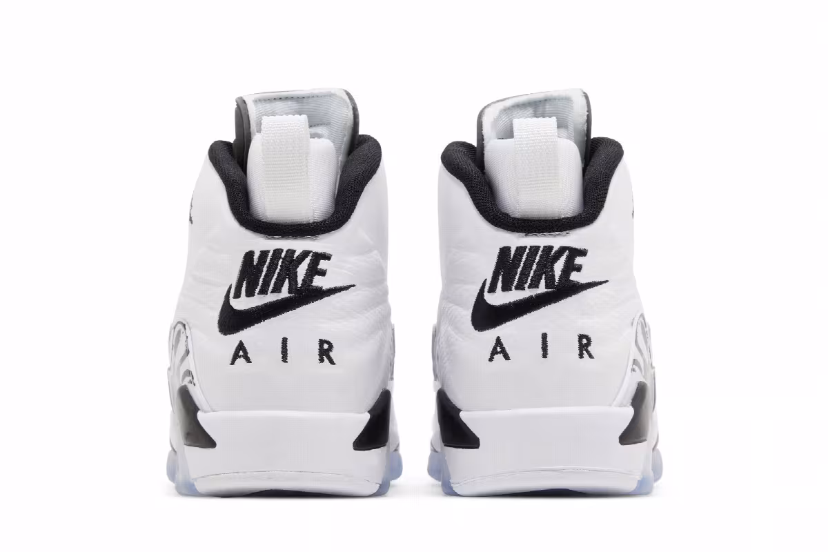 Air Jordan MVP GS White Black, view 7