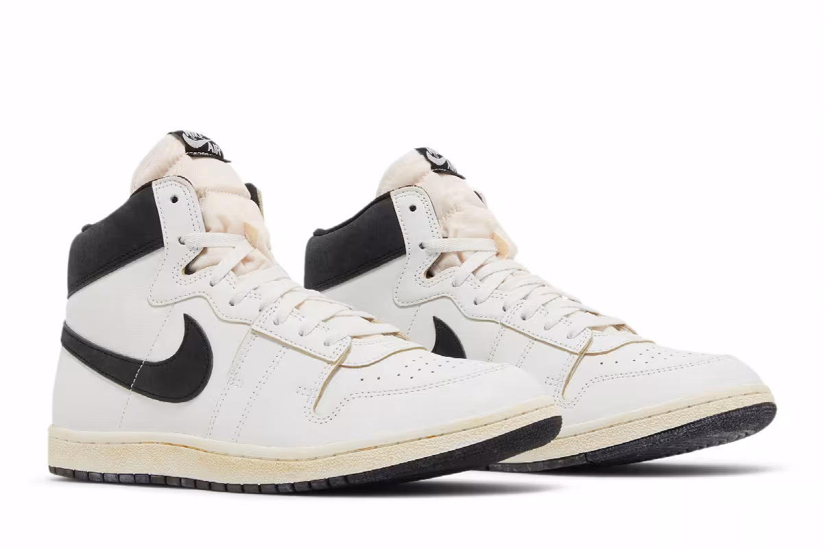 A Ma Maniére x Air Jordan Jordan Air Ship PE SP White Black, view 9