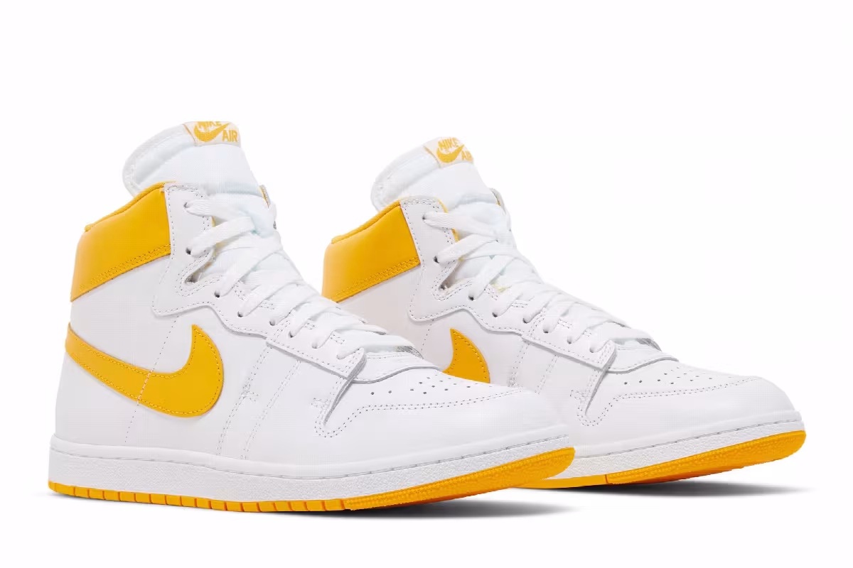 Air Jordan Air Ship PE SP University Gold, view 9