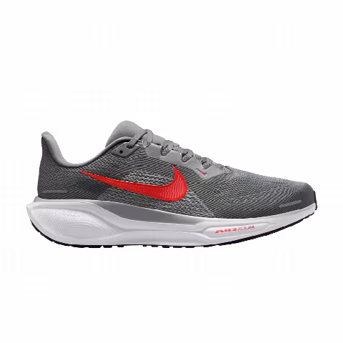 Nike Air Zoom Pegasus 41 Extra Wide 'Cool Grey Bright Crimson'
