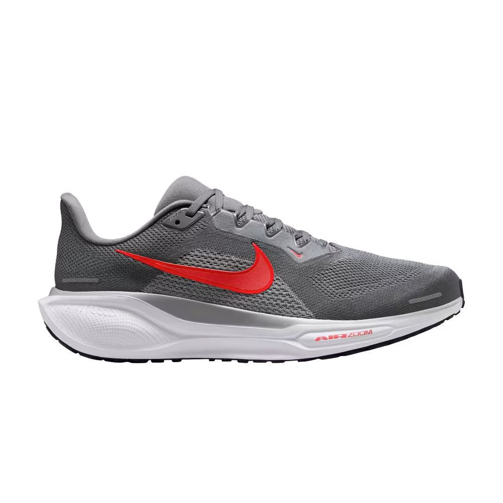 Nike Air Zoom Pegasus 41 Extra Wide Cool Grey Bright Crimson