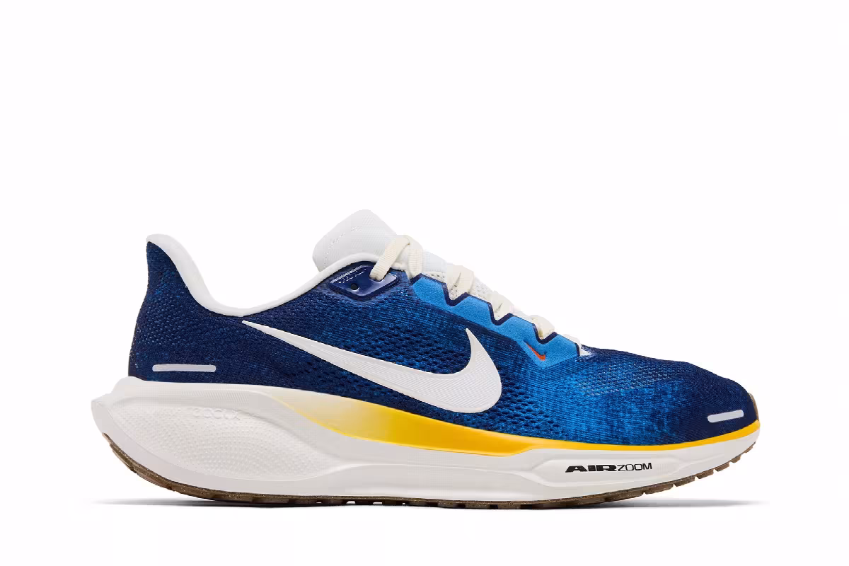 Nike Air Zoom Pegasus 41 Blue Void Orange Blaze, view 2