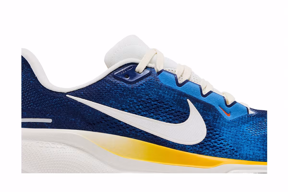 Nike Air Zoom Pegasus 41 Blue Void Orange Blaze, view 3