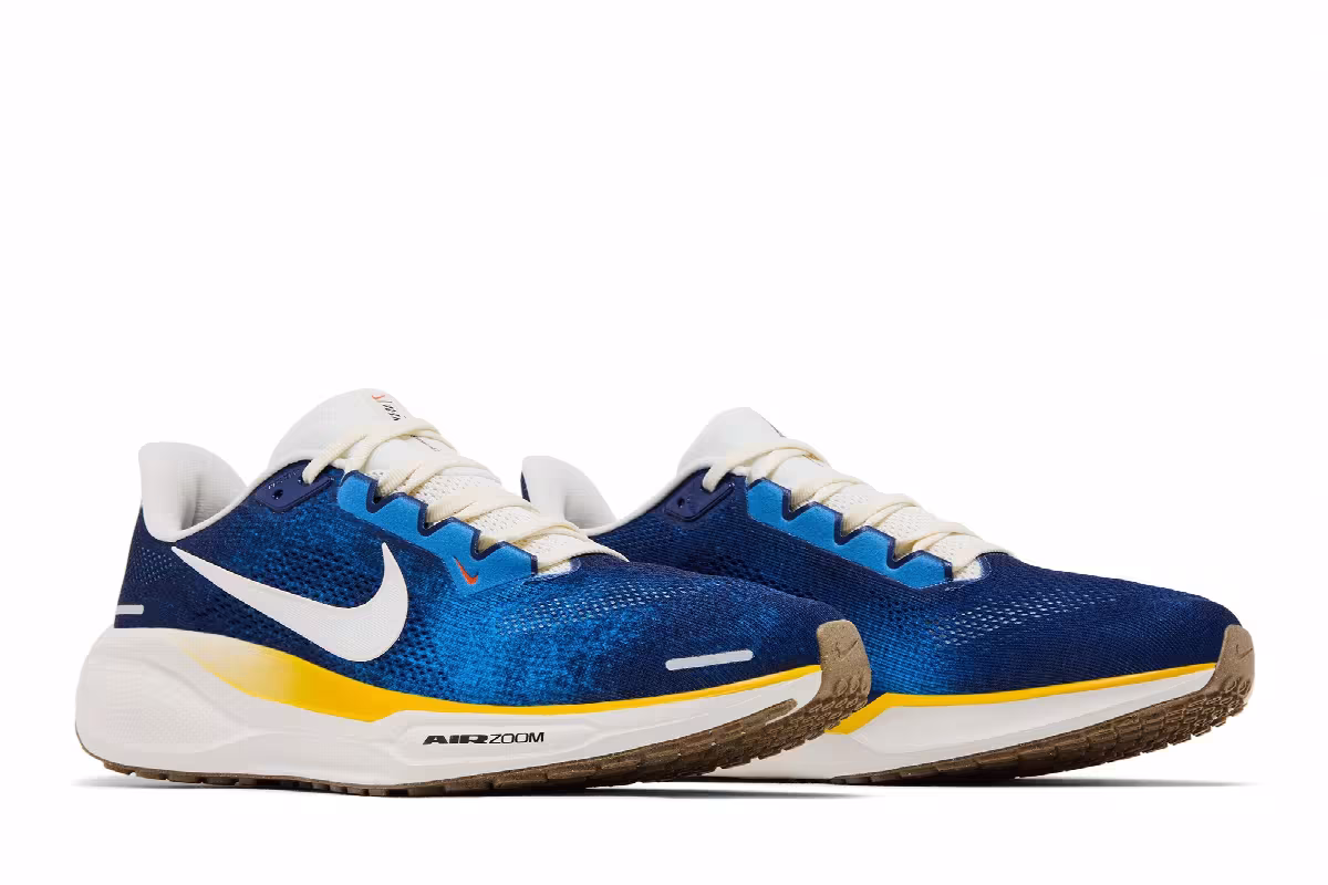 Nike Air Zoom Pegasus 41 Blue Void Orange Blaze, view 9