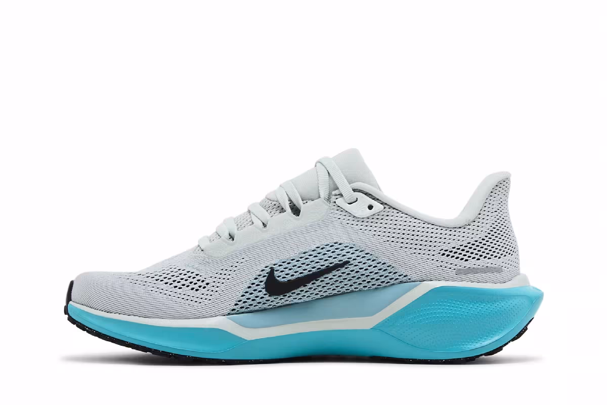 Nike Air Zoom Pegasus 41 Light Silver Denim Turquoise, view 4