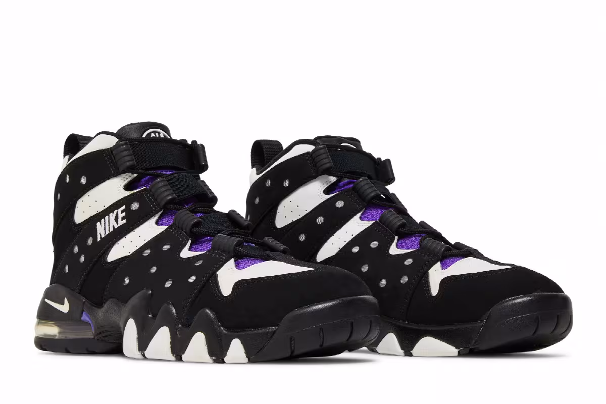 Nike Air Max 2 CB 94 Black Purple 2015, view 9