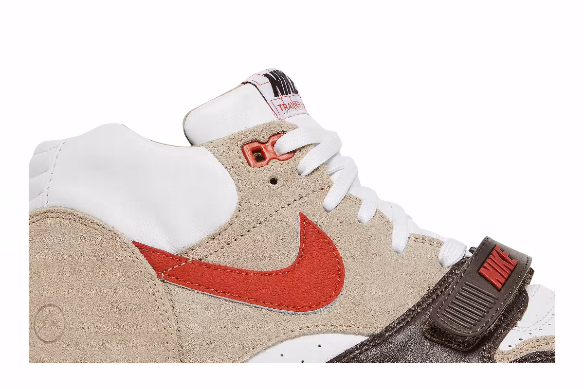 Fragment Design x Nike Air Trainer 1 Mid SP French Open, view 3