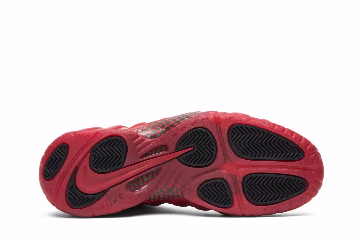 Nike Air Foamposite Pro red october, view 5