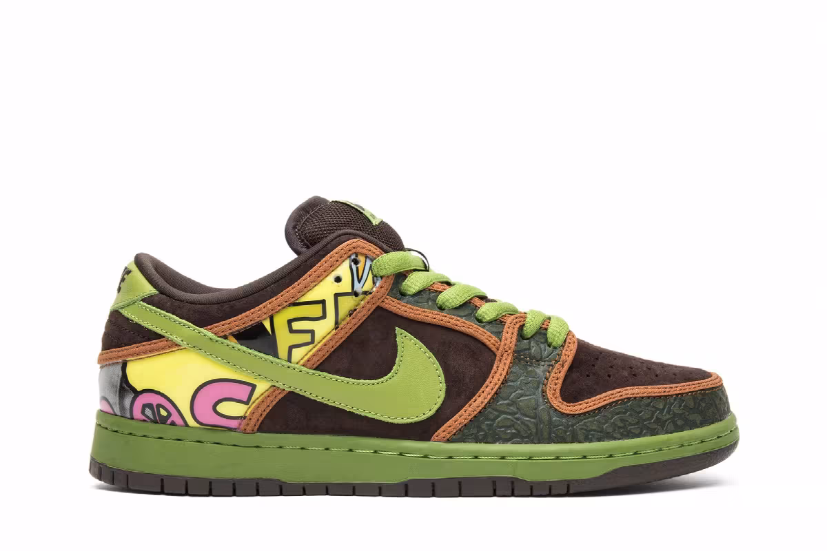 Nike Dunk Low Premium SB QS De La Soul, view 2