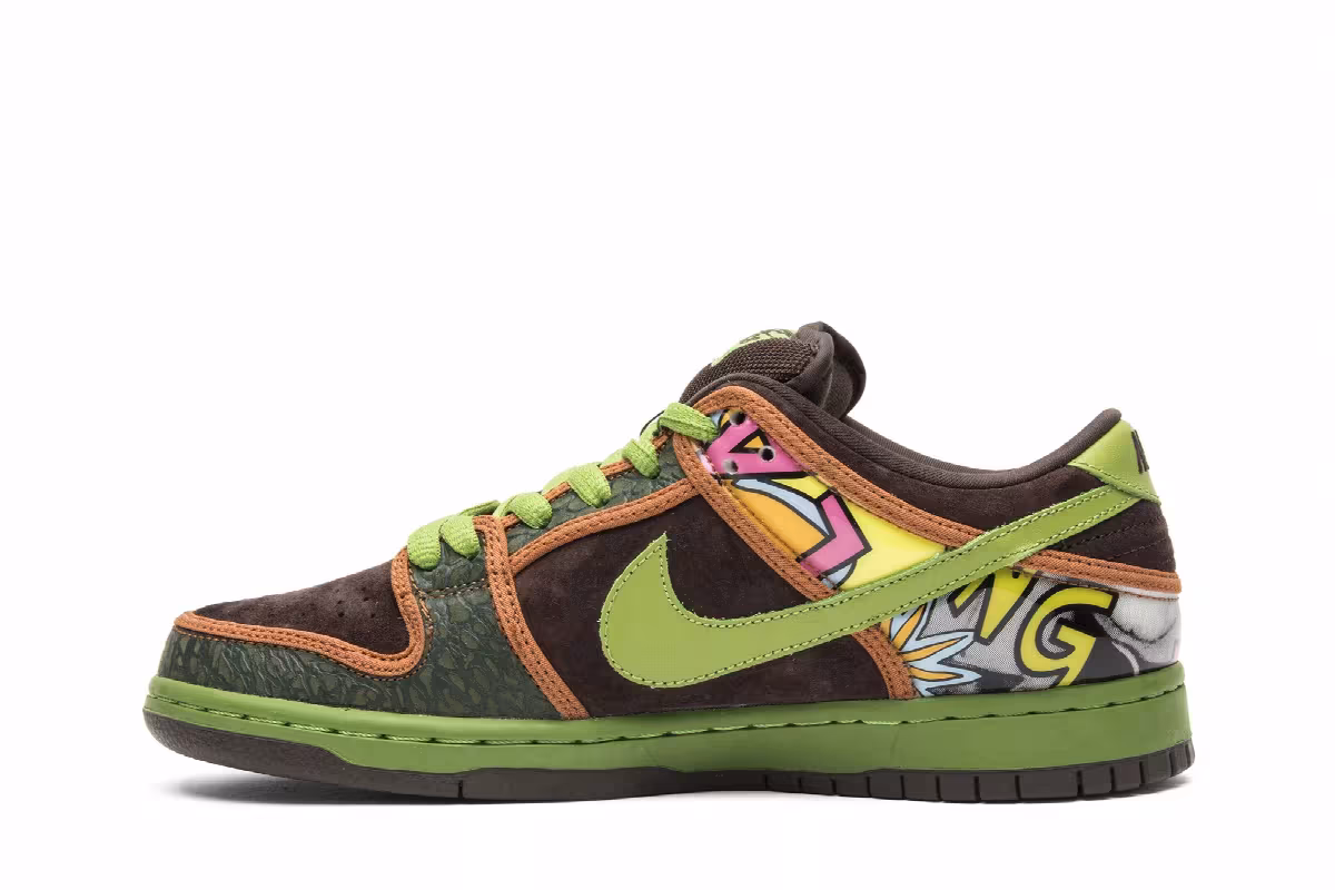 Nike Dunk Low Premium SB QS De La Soul, view 4