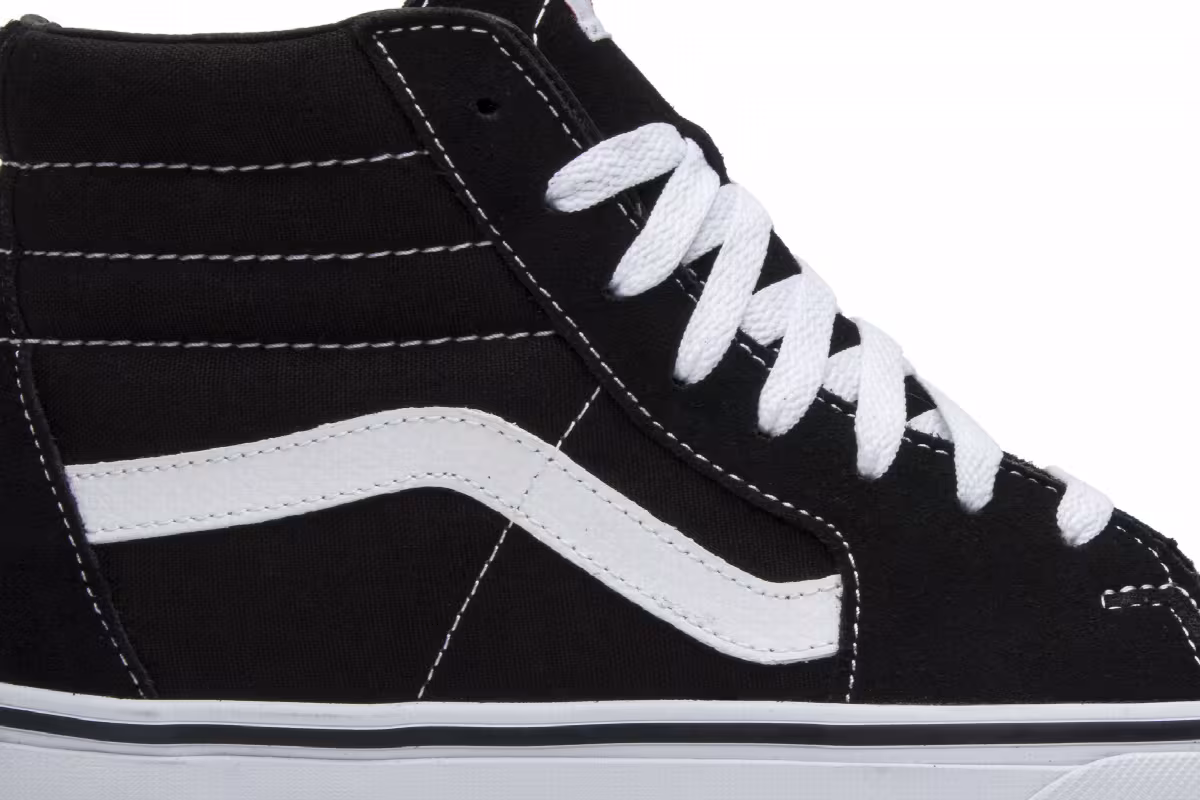 Vans Sk8-Hi Black White, view 3