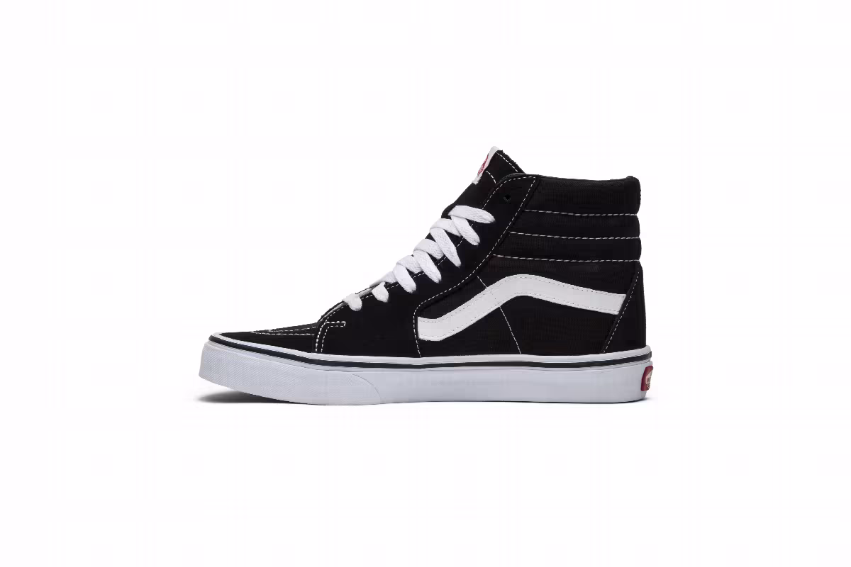 Vans Sk8-Hi Black White, view 4