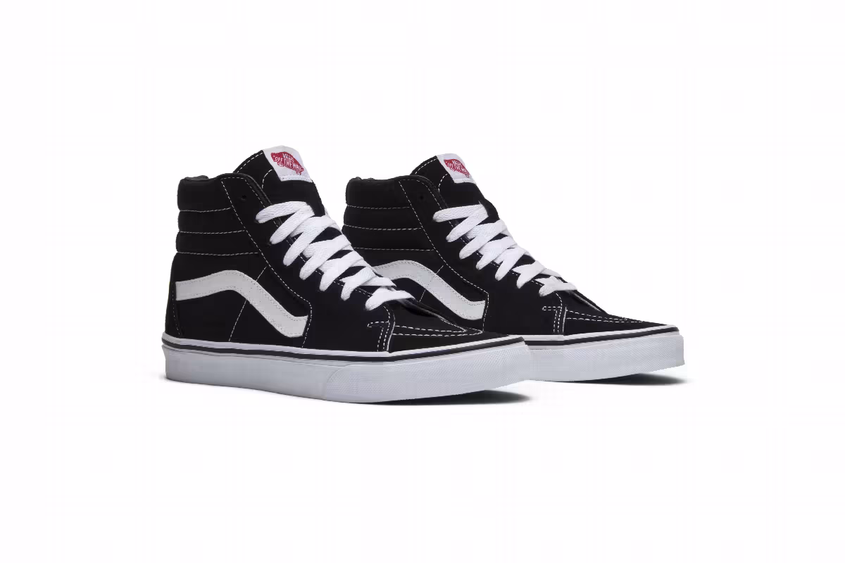 Vans Sk8-Hi Black White, view 9