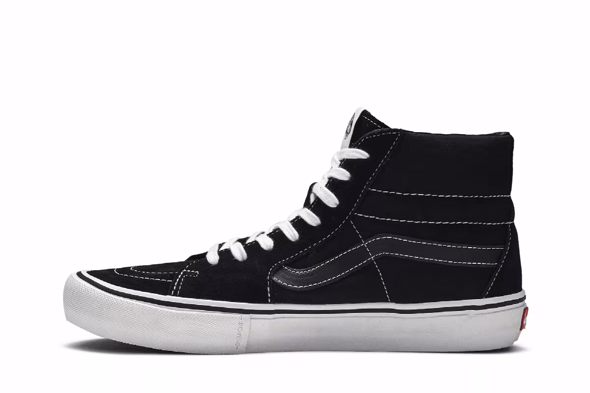 Supreme x Vans Sk8 Hi Fuck The World - Black, view 4