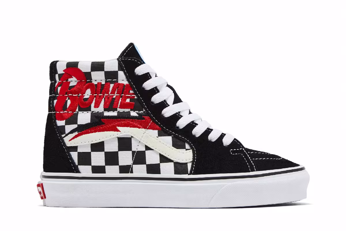David Bowie x Vans SK8-Hi Diamond Dogs, view 2