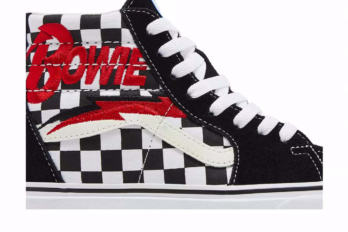 David Bowie x Vans SK8-Hi Diamond Dogs, view 3