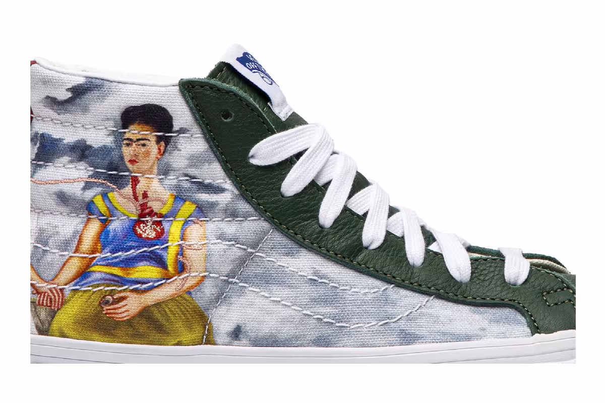 Frida Kahlo x Vans OG SK8-Hi LX Las Dos Fridas, view 3