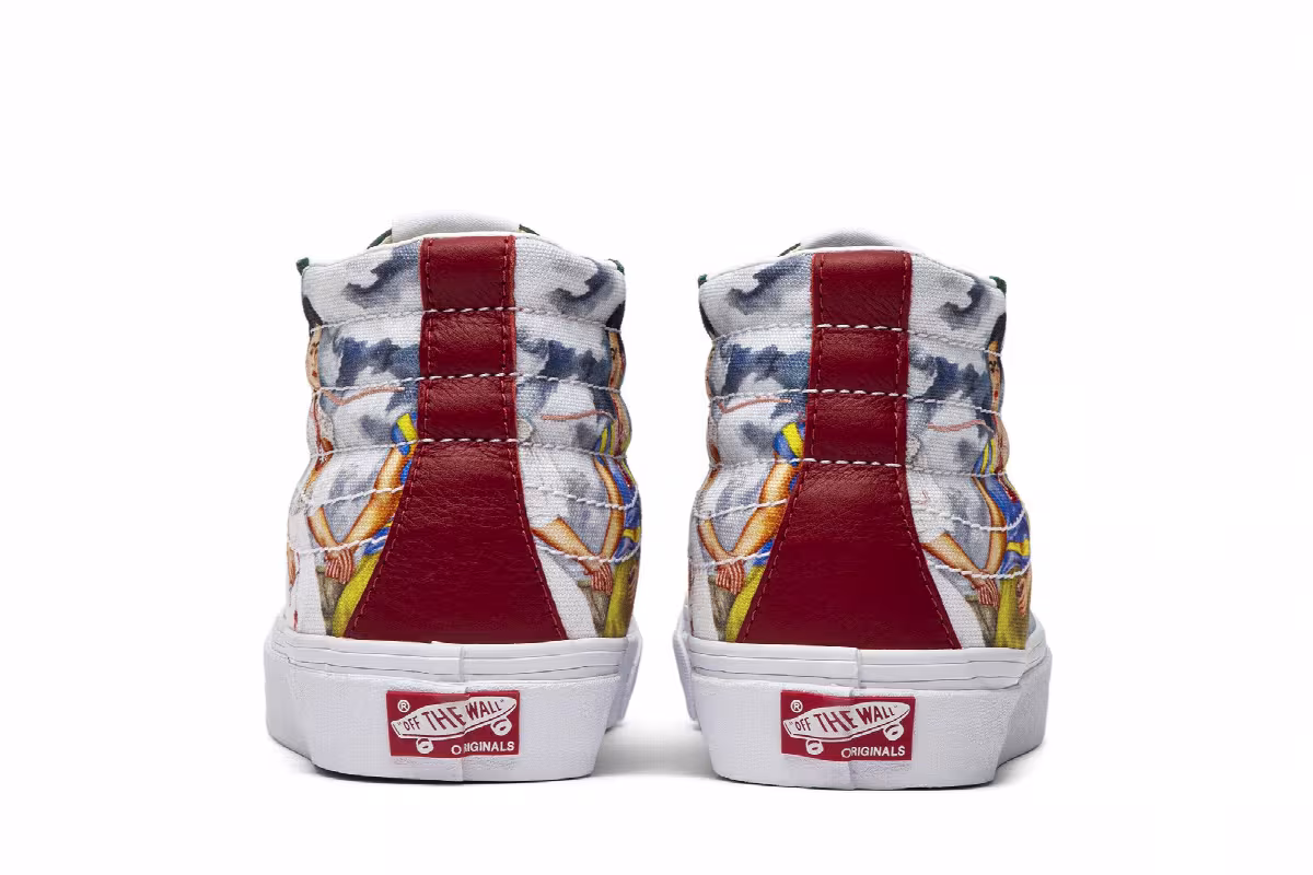 Frida Kahlo x Vans OG SK8-Hi LX Las Dos Fridas, view 7