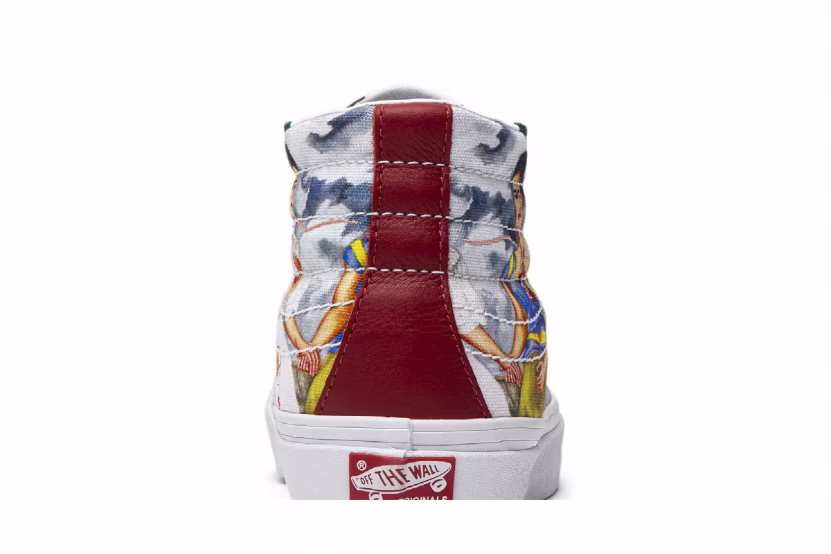 Frida Kahlo x Vans OG SK8-Hi LX Las Dos Fridas, view 8