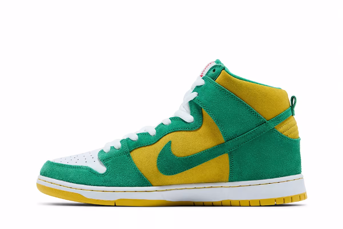 Nike Dunk High Pro SB oakland athletics, view 4