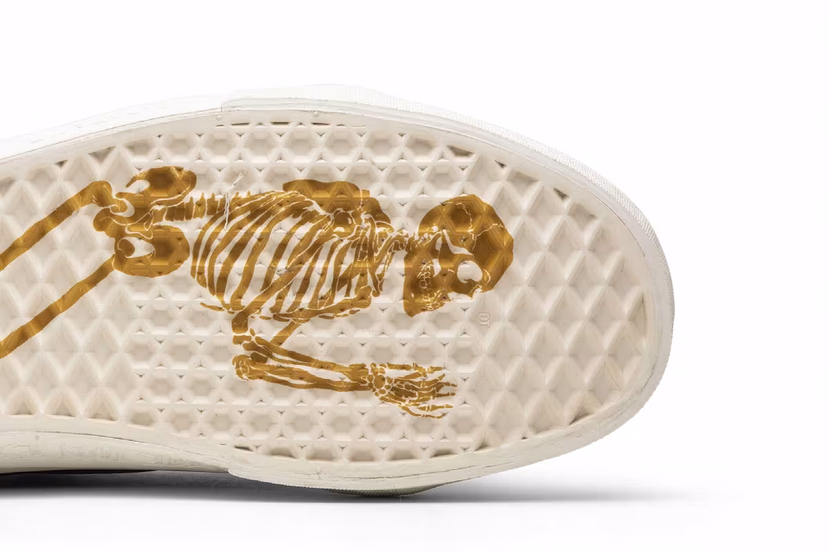 Kith x Mastermind World x Vans Sk8-Hi Reissue Zip LX Brown, view 6
