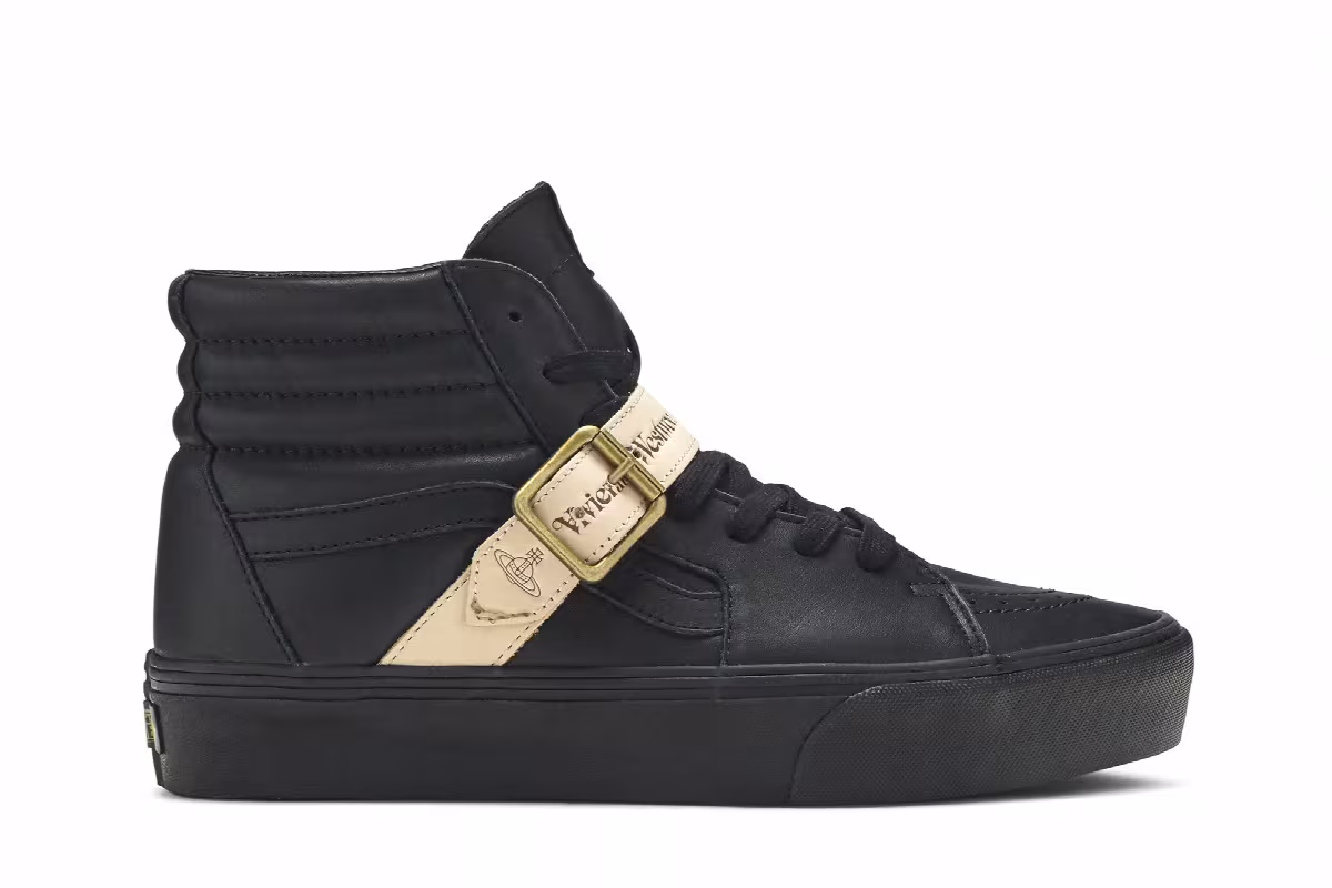 Vivienne Westwood x Vans Sk8-Hi Platform Anglomania, view 2