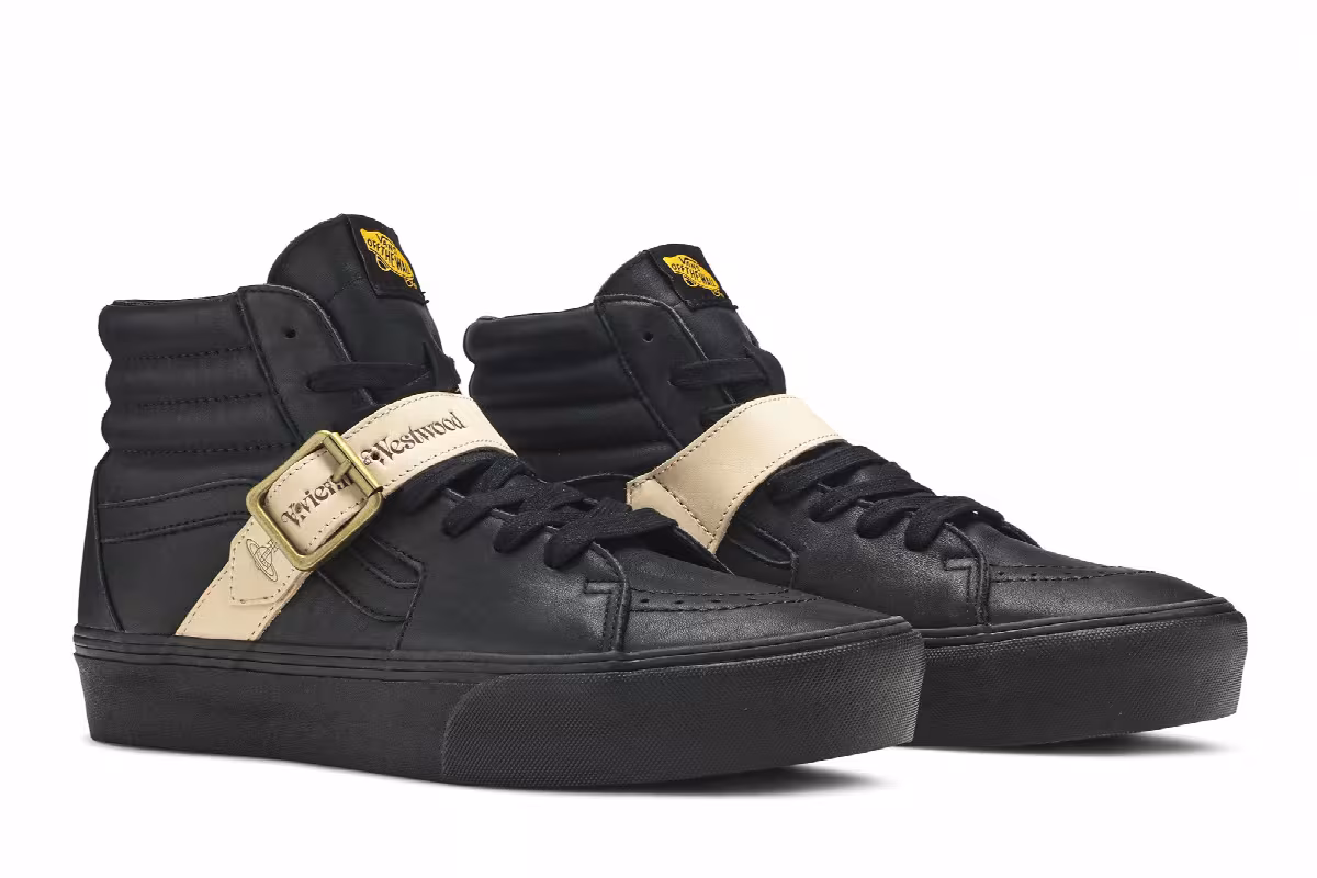 Vivienne Westwood x Vans Sk8-Hi Platform Anglomania, view 9