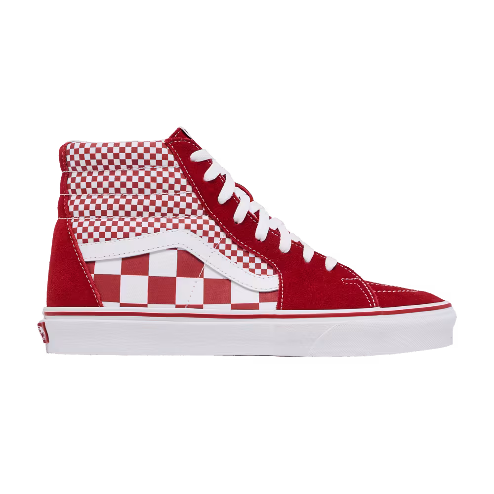 Vans Sk8-Hi Red Mix Checker