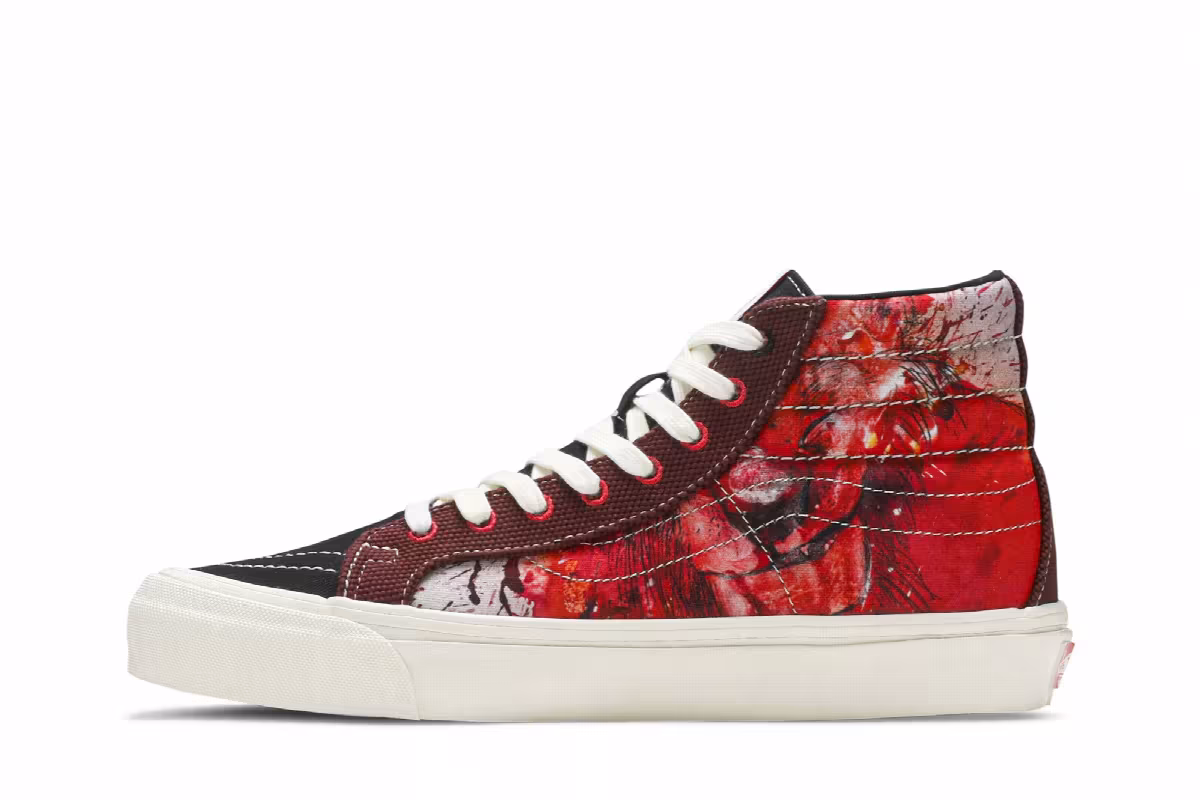 Ralph Steadman x Vans OG SK8-Hi LX Lion, view 4