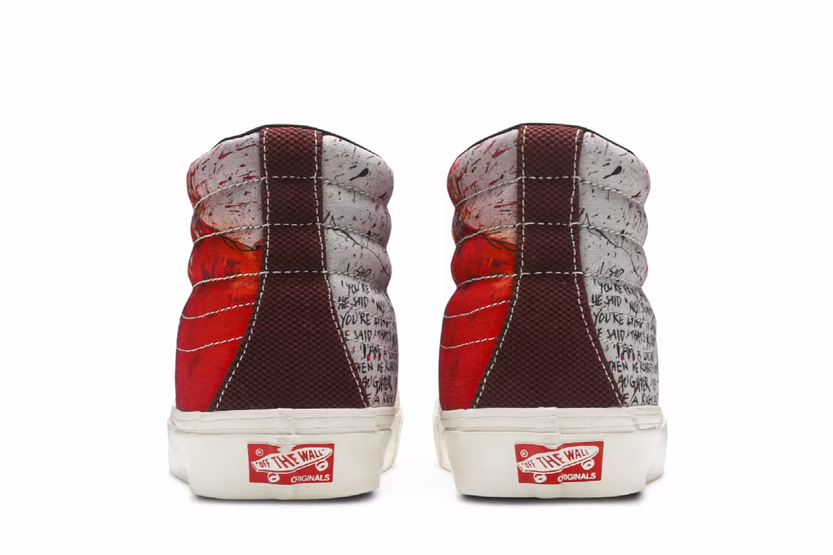 Ralph Steadman x Vans OG SK8-Hi LX Lion, view 7
