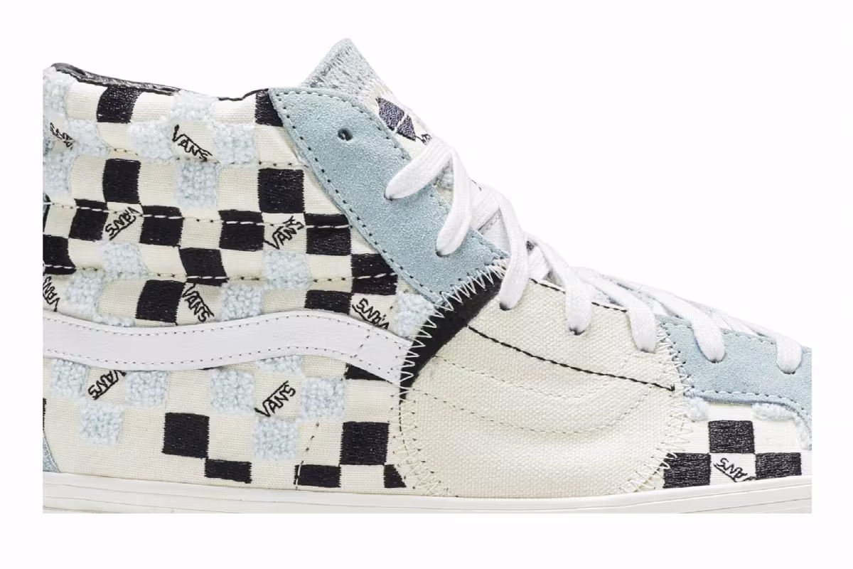 Vans SK8-Hi LX Bricolage Pack - Cool Blue, view 3