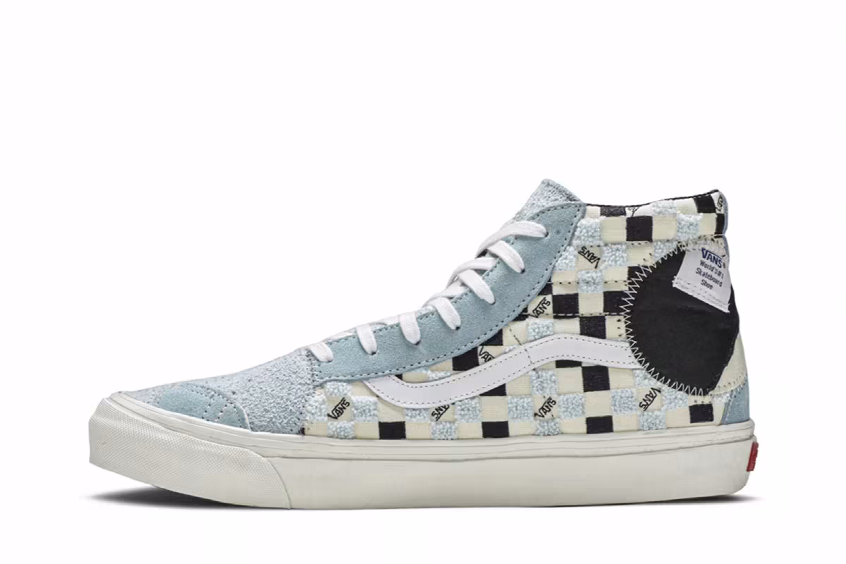 Vans SK8-Hi LX Bricolage Pack - Cool Blue, view 4