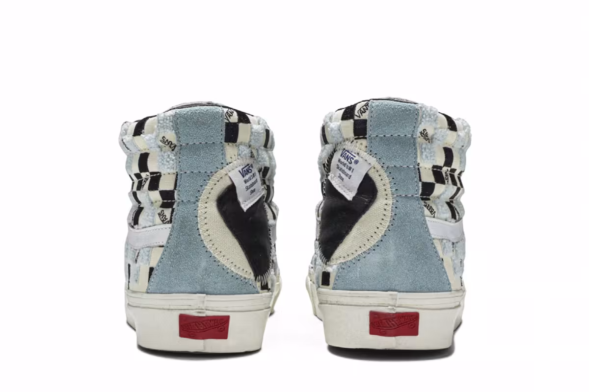 Vans SK8-Hi LX Bricolage Pack - Cool Blue, view 7