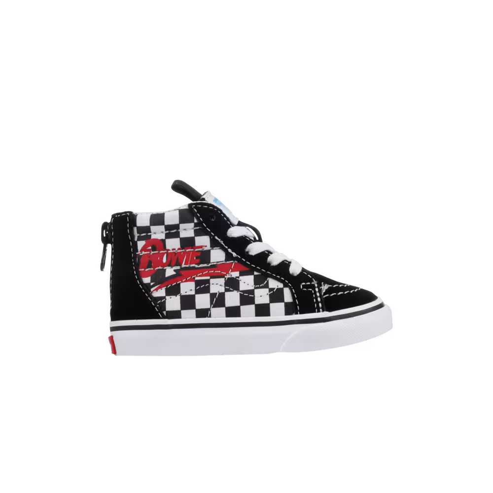 David Bowie x Vans Sk8-Hi Zip Toddler Bowie