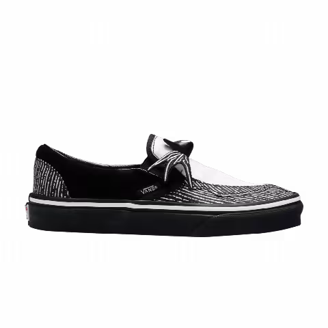 The Nightmare Before Christmas x Vans Classic Slip-On 'Jack Skellington Bowtie'