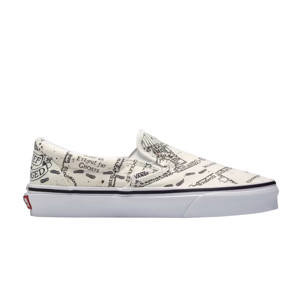 Harry Potter x Vans Classic Slip-On Marauder's Map
