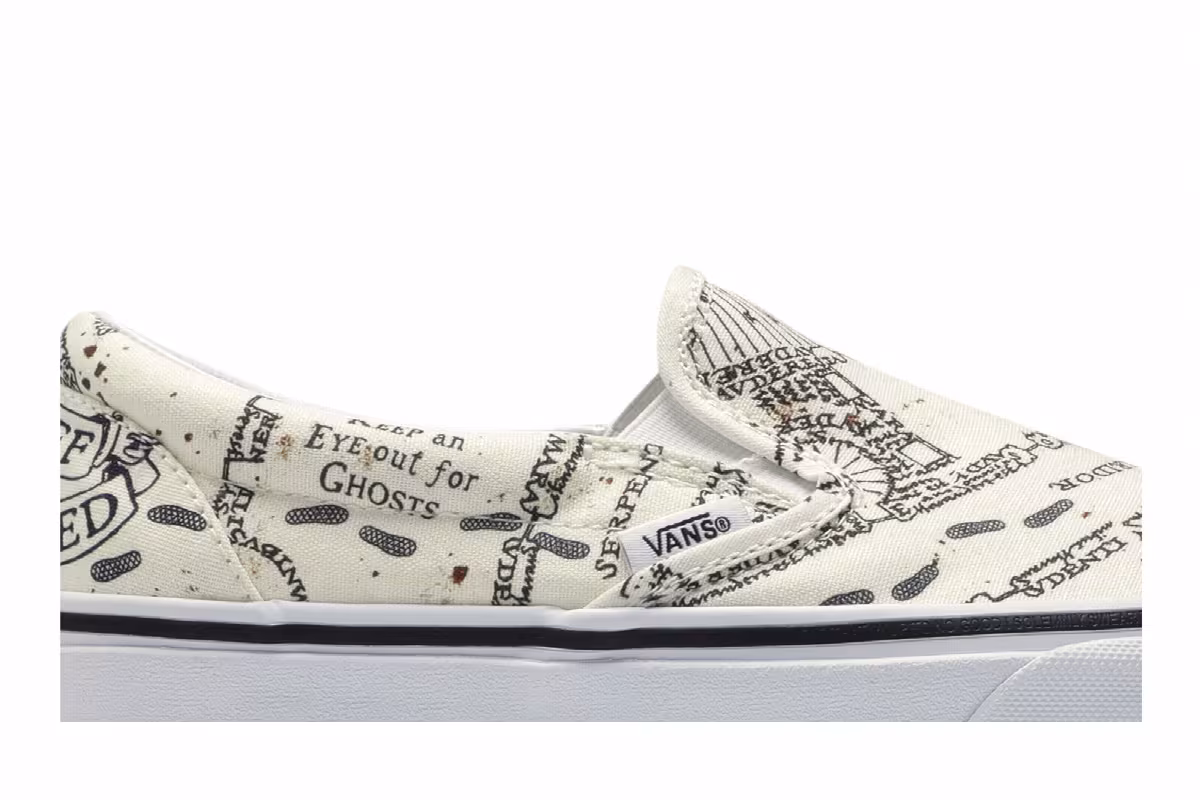 Harry Potter x Vans Classic Slip-On Marauder's Map, view 3