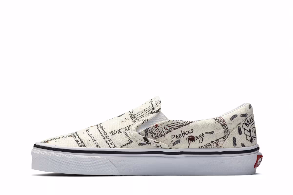 Harry Potter x Vans Classic Slip-On Marauder's Map, view 4