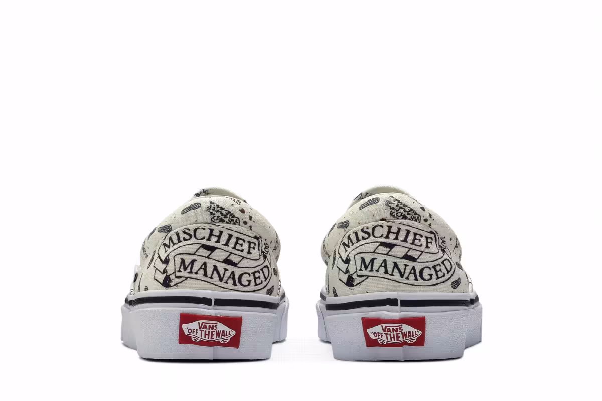 Harry Potter x Vans Classic Slip-On Marauder's Map, view 7