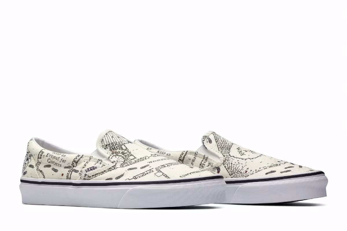 Harry Potter x Vans Classic Slip-On Marauder's Map, view 9