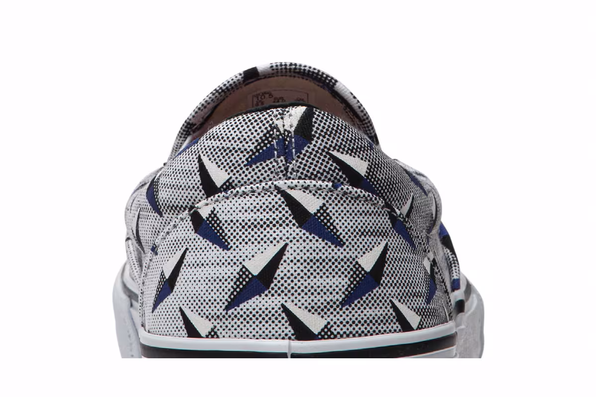 Supreme x Vans Classic Slip-On Pro Diamond Plate White, view 8