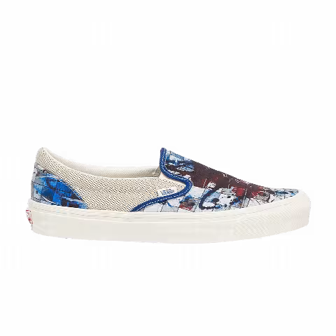 Ralph Steadman x Vans OG Classic Slip-On LX 'Checkerboard Splatter'