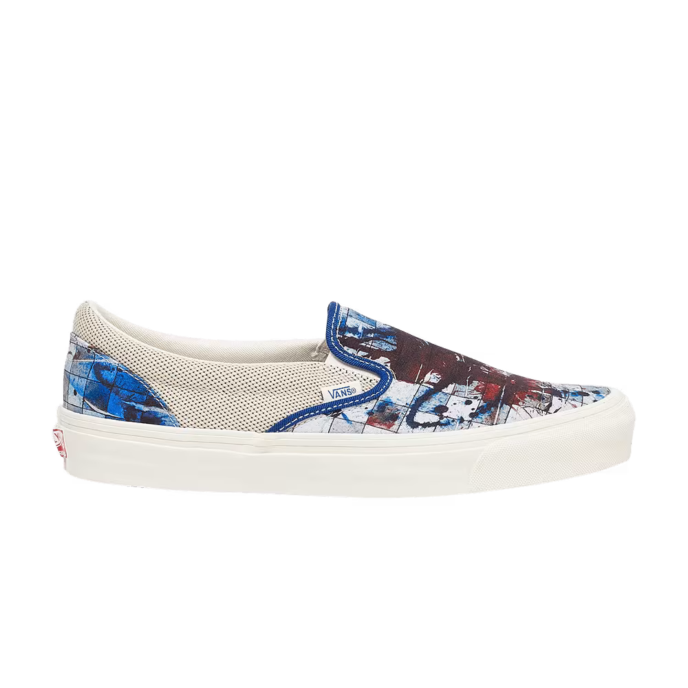 Ralph Steadman x Vans OG Classic Slip-On LX Checkerboard Splatter